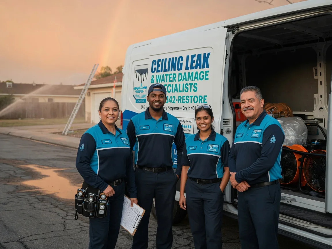 Ceiling Leak Cleanup company in Malden, WA